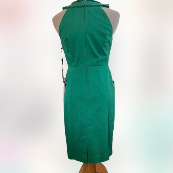 Adrianna Papell Petite Palm Green Beaded Shift Dress 2P Nordstrom NEW - Picture 2 of 7